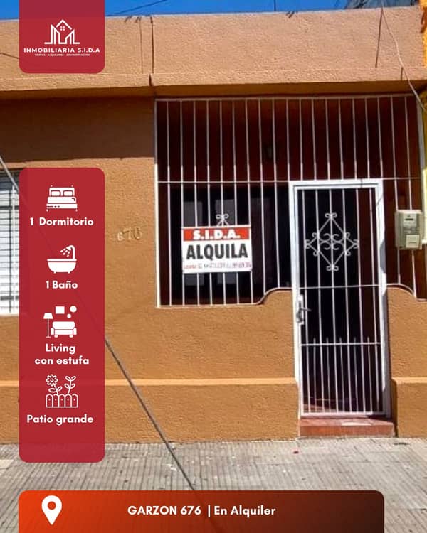 Alquiler / GARZON 676 / Artigas